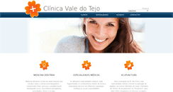 Desktop Screenshot of clinicavaledotejo.pt